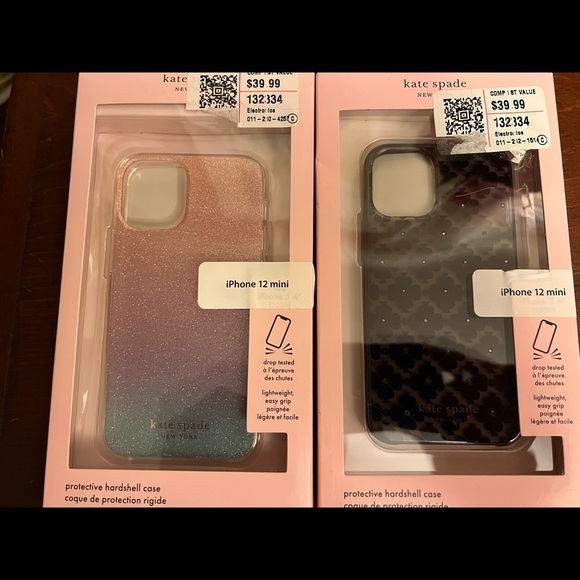 TWO KATE SPADE Phone Cases for iPhone 12 Mini  70% Off! - Picture 1 of 4